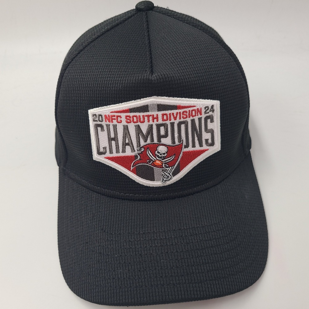 Tampa Bay Buccaneers Hat Snapback New Era 9Forty A-Frame 2024 Division Champions